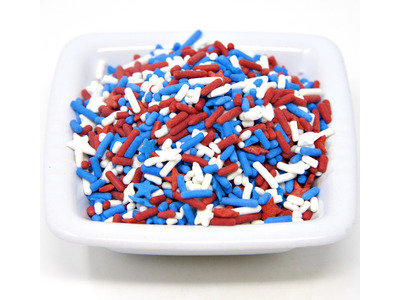 Stars & Stripes Sprinkle Mix 6lb